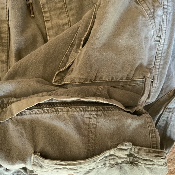 Free People Wind Drift Convertible Cargo Linen and Cotton Utility Pants - Picture 9 of 10